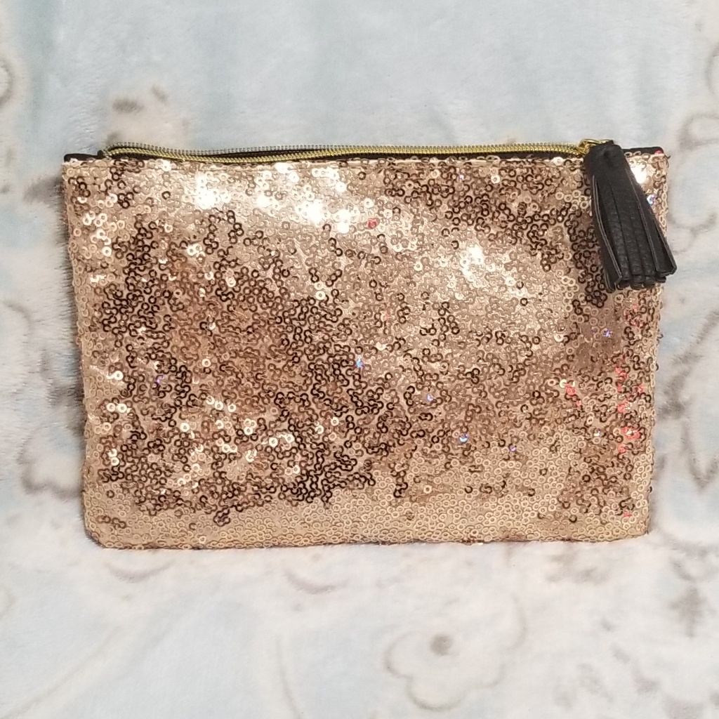 Sequin Makeup Bag